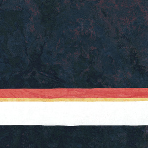 A horizontal red line above a thicker horizontal white line, over a dark blue background.