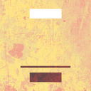 A horizontal white rectangle at top; at bottom, a thin horizontal red line above a horizontal red rectangle.