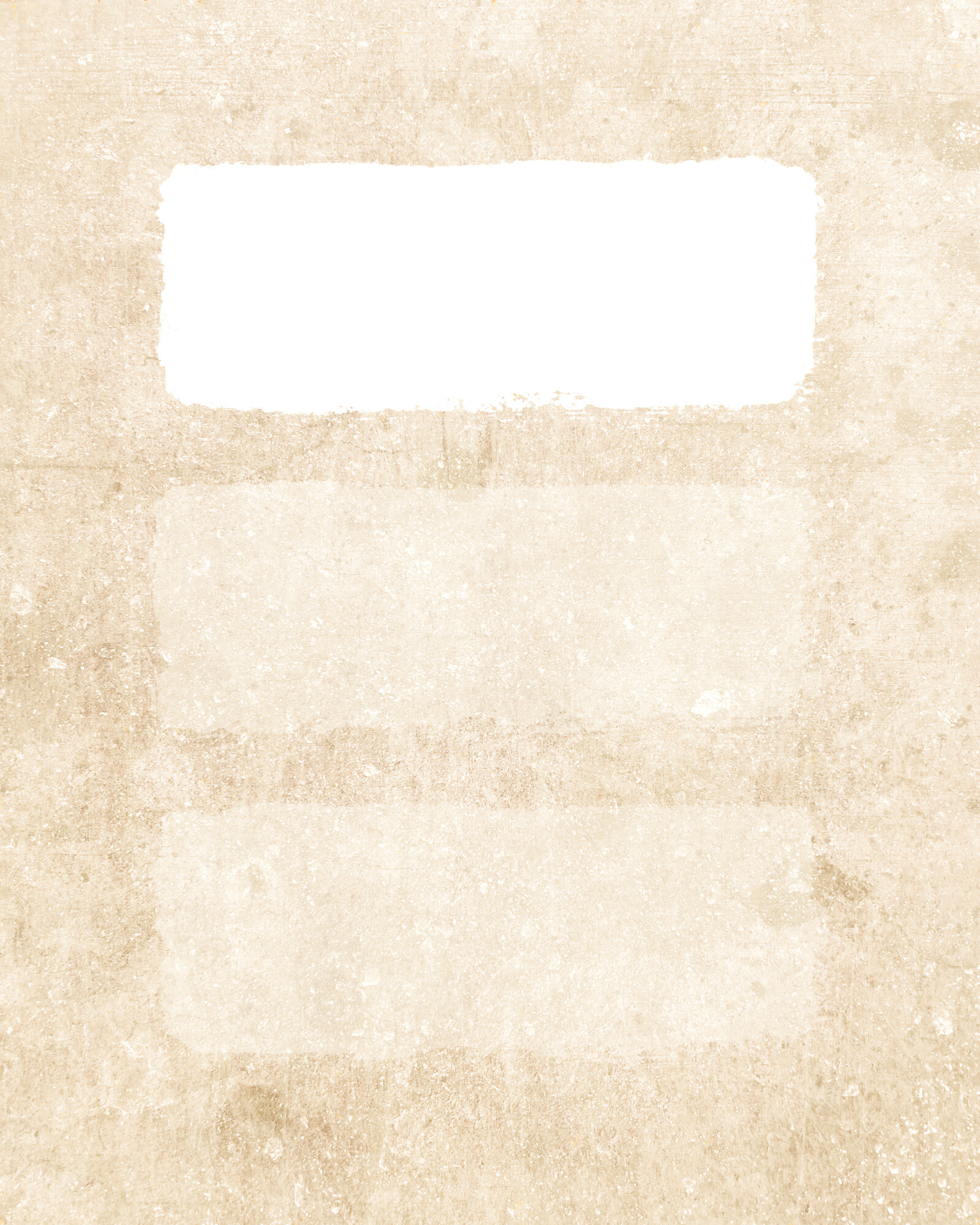 Three thick horizontal bars in a vertical stack; the top is white and the lower two are faint.